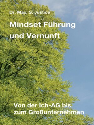 cover image of Mindset Führung und Vernunft